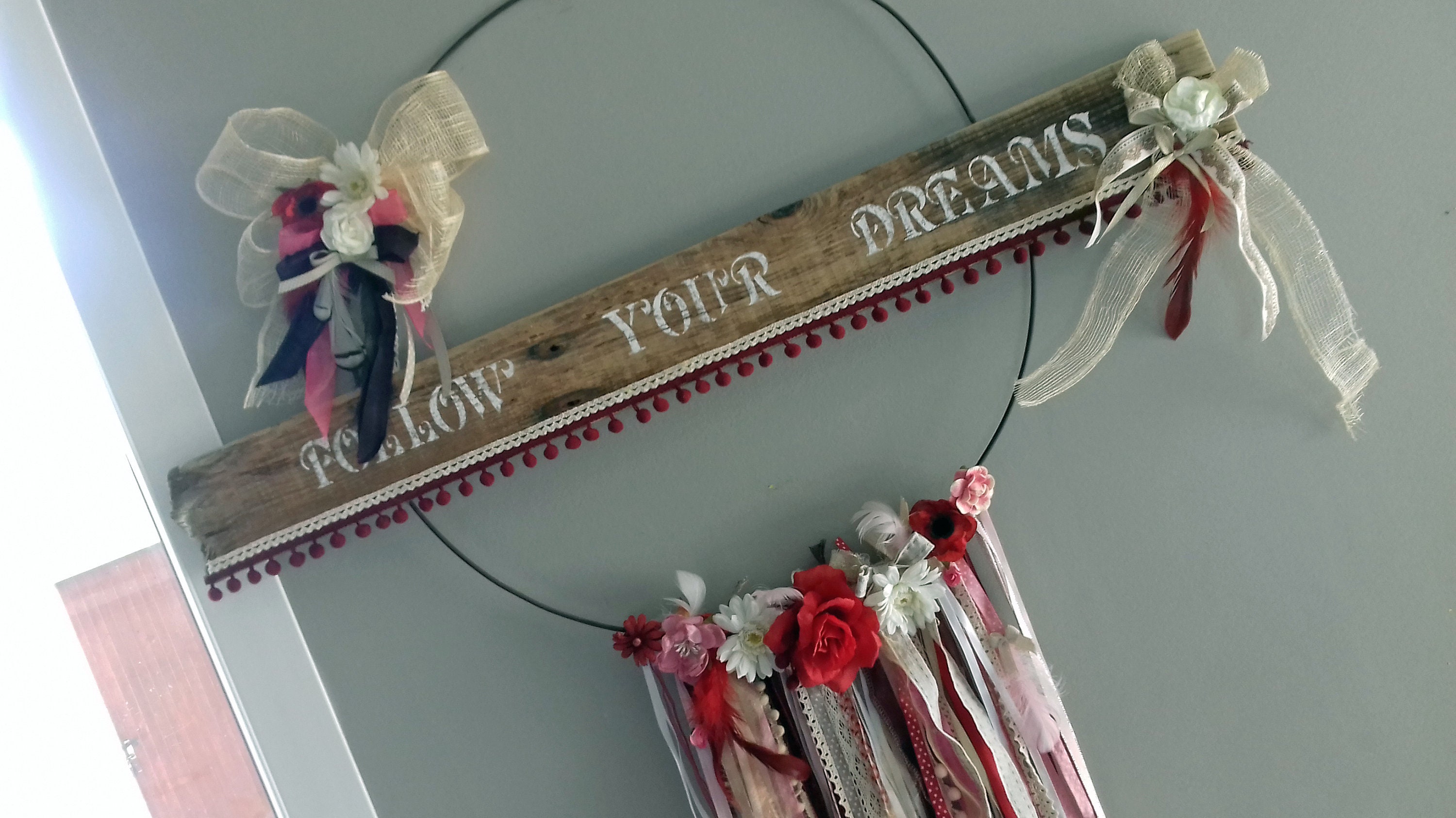 Grand Attrape Rêves Géant Décoration Bohème Chic