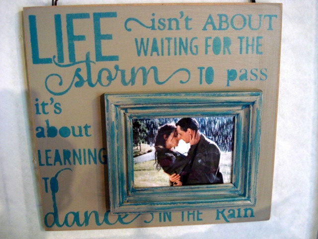 Cadre Photo Vintage Inscriptions Life