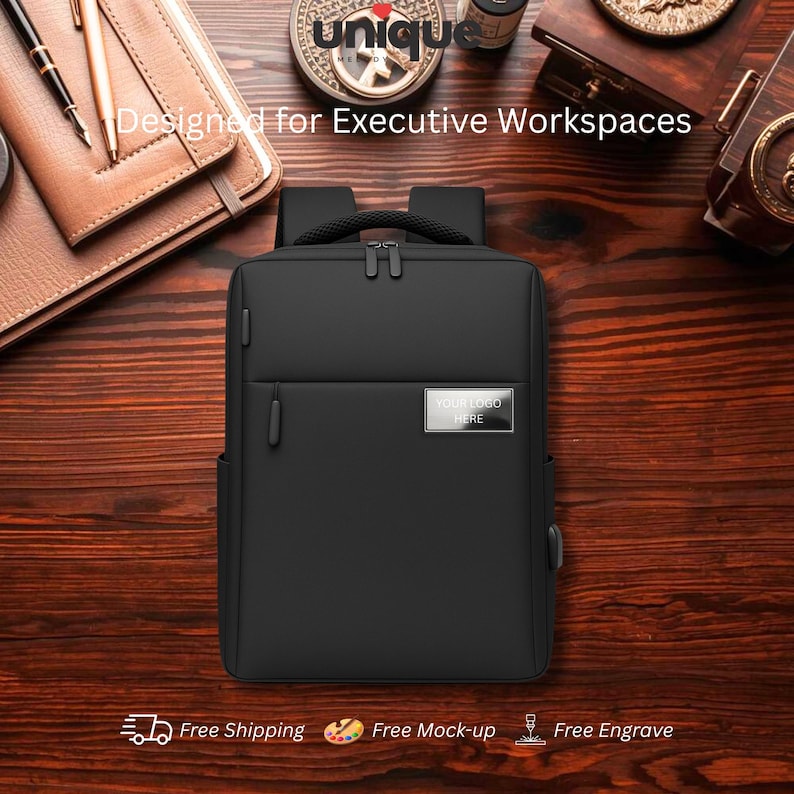 Executive Tech Backpack Luxury VIP Corporate Gift Laptop Backpack With ...