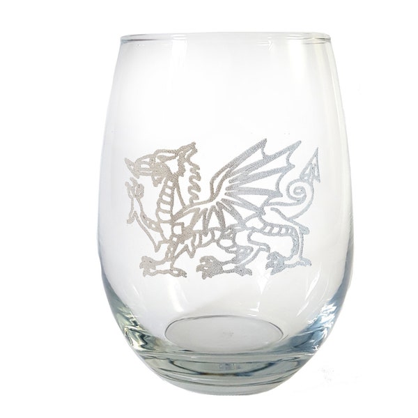 Dragon Wine Glass Etsy