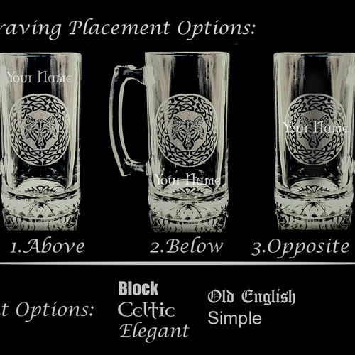 Clan Carmichael Scottish Crest shops Stein Set of 4: Free Shipping & Personalized Engraving