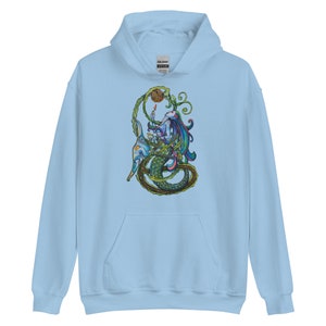 Celtic Fantasy Mermaid Unisex Hoodie
