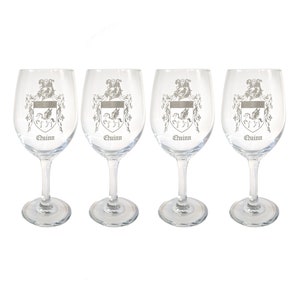 Quinn Clear White Wine Glasses