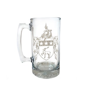 O’Doherty Irish Family Coat of Arms 26oz Beer Stein