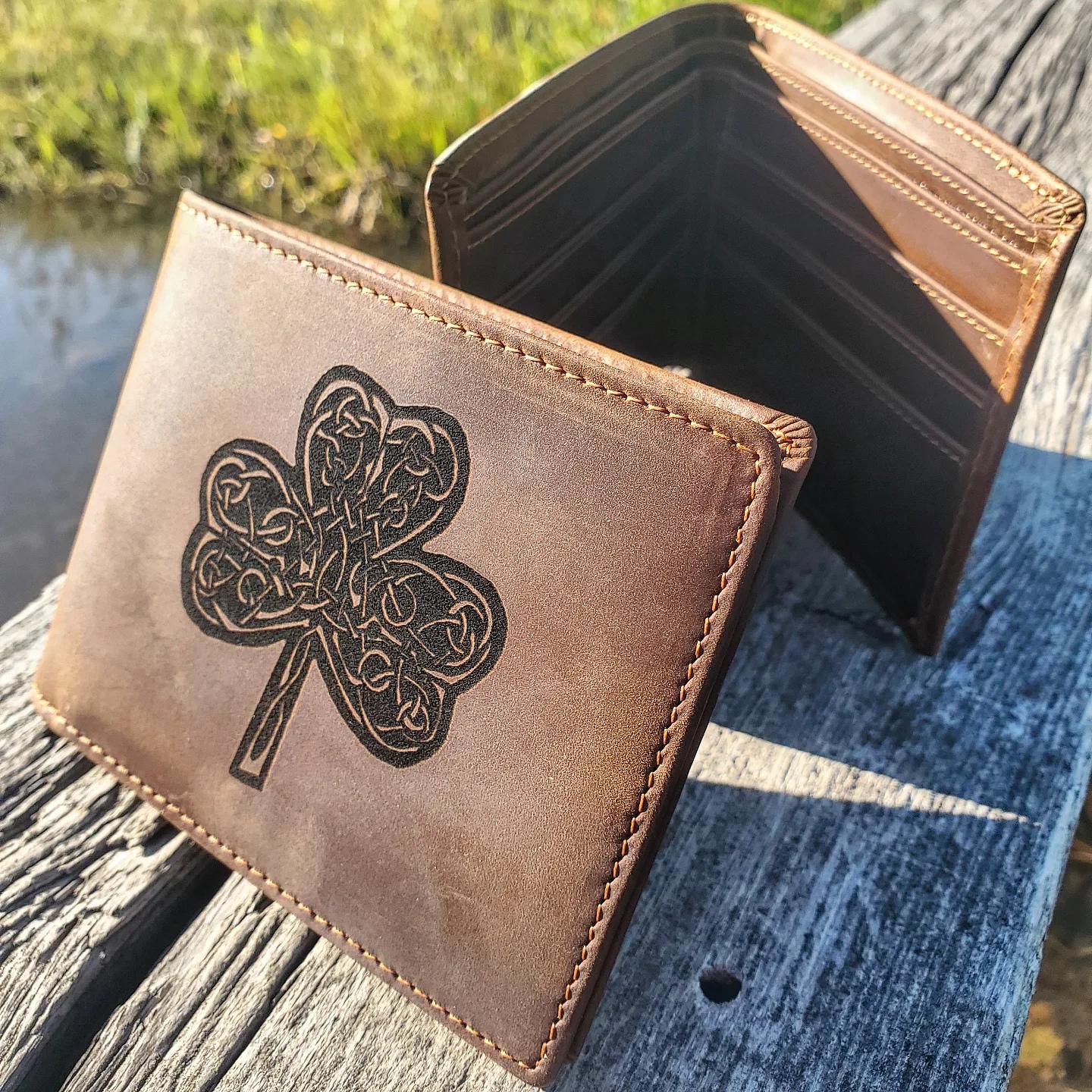 【SURGERY】l clover wallet SURGERY】surgery destroyed logo wallet | OUR BRAND,SURGERY