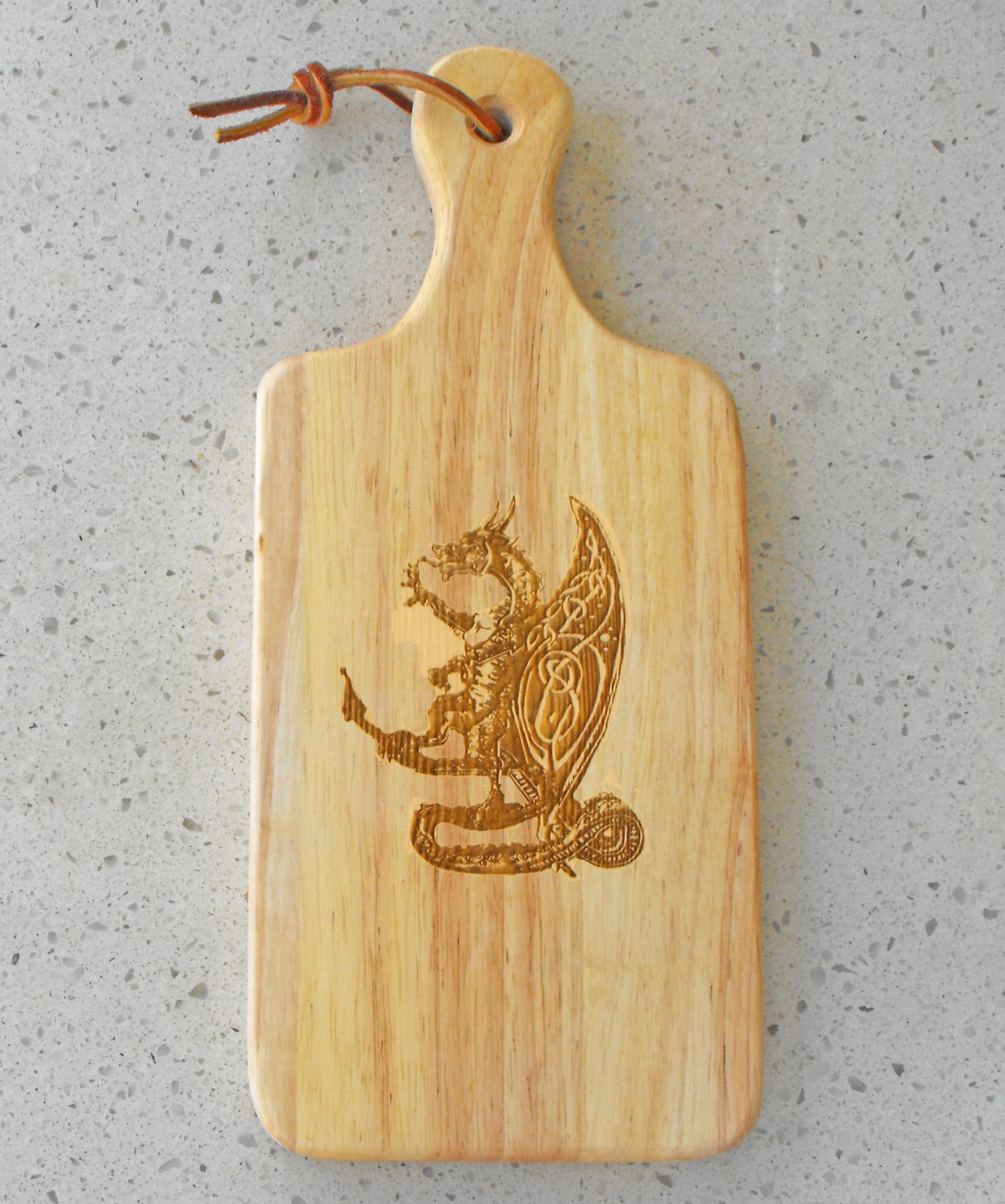 Custom Cutting Board With RYE Laser Engraved Handmade Wooden