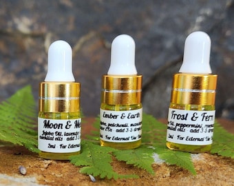 Essential Oil Bath Scent Boosters | Aromatherapy Add-On | Midnight Mist