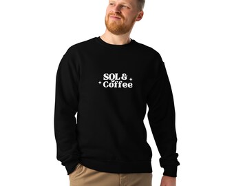 SQL & Coffee-ronde hals