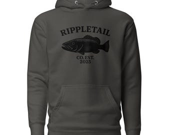 Rippletail Grouper Fish Unisex Hoodie