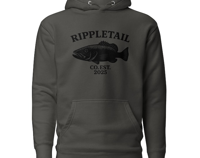 Rippletail Grouper Fish Unisex Hoodie