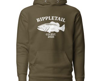 Rippletail Grouper Fish Unisex Hoodie