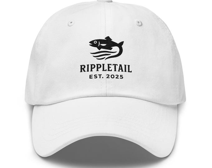 Rippletail Classic Embroidered Logo Hat