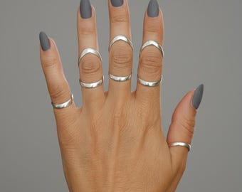 Verstelbare zilveren spalkring voor artritis en hypermobiliteit - Zwanenhals hamervingersteun - Minimalistische vingersieraden, damescadeau