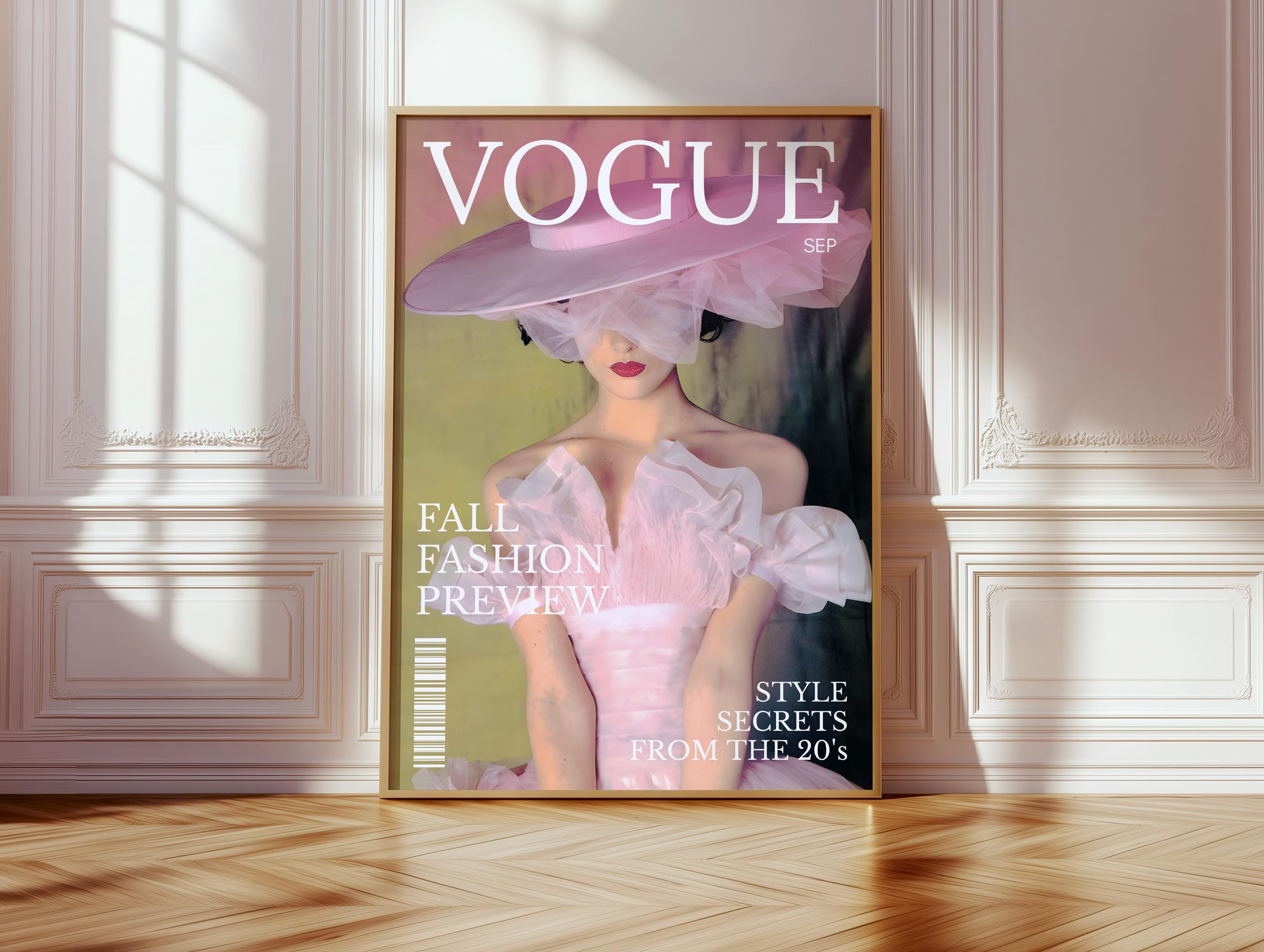 1920's vogue print - Etsy 日本