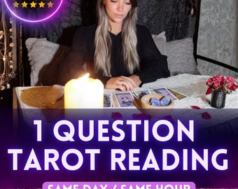 Same Hour 1-Question Tarot Reading: Love, Career Guidance
