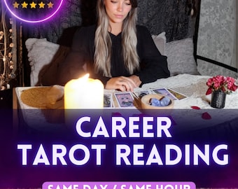 Same Hour Career Tarot Reading, Psychic Medium Insights, Career Reading, Psychic Reading, Tarot 8 card reading, Money Reading, Tarot Reading