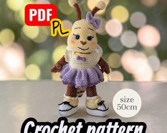 Patrón Amigurumi Abeja PDF - Pola