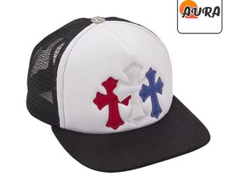 Brand New CH Chrome Hearts Miami Exclusive Trucker Hat – Black