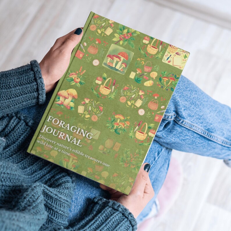 Foraging Journal: Wild Food Gathering Log & Field Notes (printable PDF ...