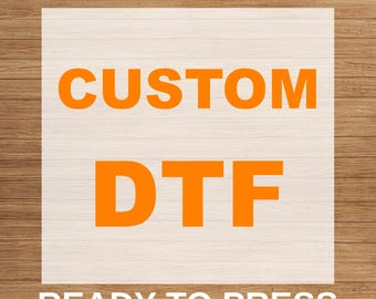 Custom DTF Heat Transfer, Your Image Ready to Press