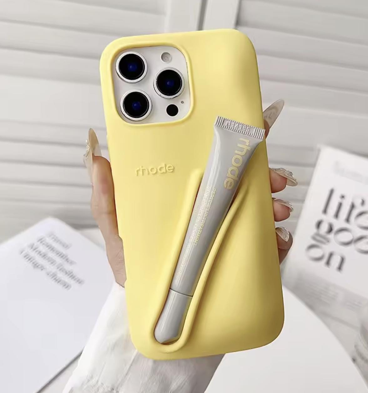 【Nini】rhode iPhoneケース unscented lip case | rhode skin