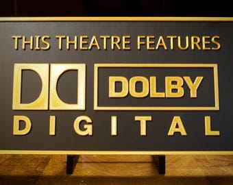 Dolby Digital - Home Theatre Sign 3D