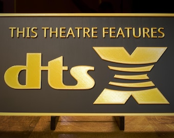 DTS X - Home Theatre Sign 3D