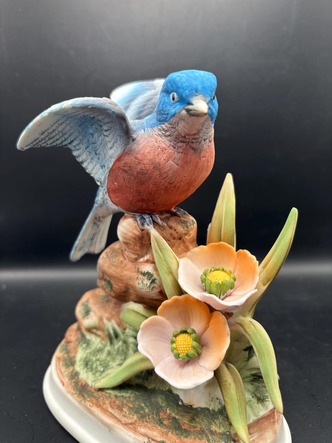 Vintage Bluebird Figurine - Andrea by Sadek #7703 - Made in Japan - Etsy