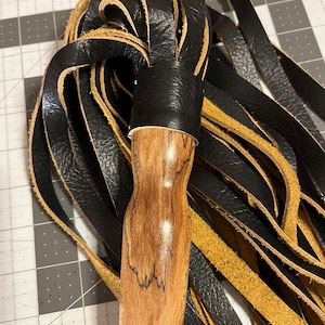 Feral Grove Handmade Leather Flogger