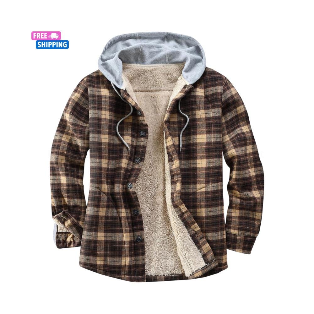 Herfst en winter nieuw shirt met enkele rij knopen flanel geruite jas dames kopen vanaf een prijs van 17