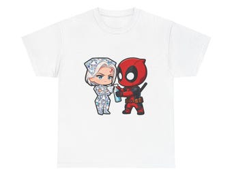 Dead Pool Cleaning His Diamond T Shirt