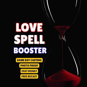 LOVE Spell Booster, Same Day Casting, Manifestation Ritual (Digital Service)