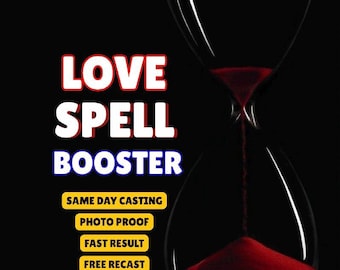 LOVE Spell Booster, Same Day Casting, Manifestation Ritual (Digital Service)