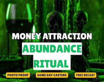 Money Attraction and Abundance Ritual | Money Ritual, Prosperity Ritual, Wealth Attraction, Financial Blessing, Abundance Flow
