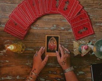 Detaillierte Blind-Tarot-Lesung - Psychische spirituelle Anleitung (Digitale Lieferung)