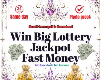 Gewinnen Sie Big Lotterie-Zauber: Jackpot, schnelles Geld, Fülle-Ritual