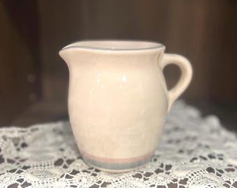 Vintage Pfaltzgraff Aura Pink Creamer Pitcher