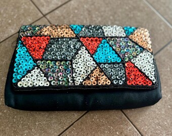 Vintage DeLill Clutch Purse