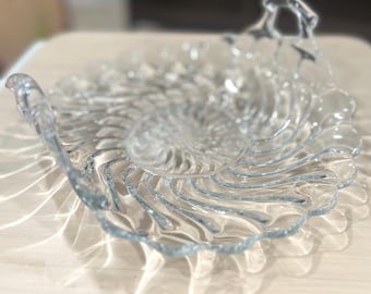 Vintage Fostoria Glass Company “Colony” Glass Serving Tray