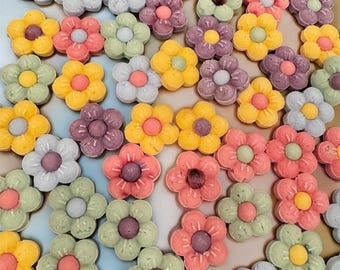 Bocaditos de pollo de colores / Golosinas para mascotas de leche de cabra liofilizada