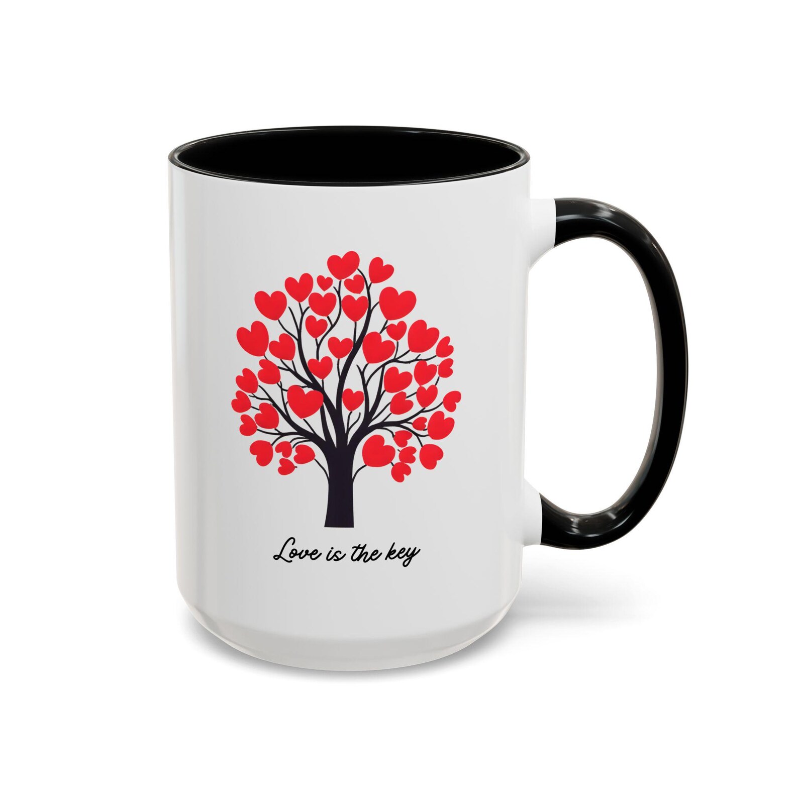 Love is the Key Mug, Girlfriend Gift - Etsy