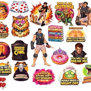 Dungeon Crawler Carl Sticker Pack (20 stickers)