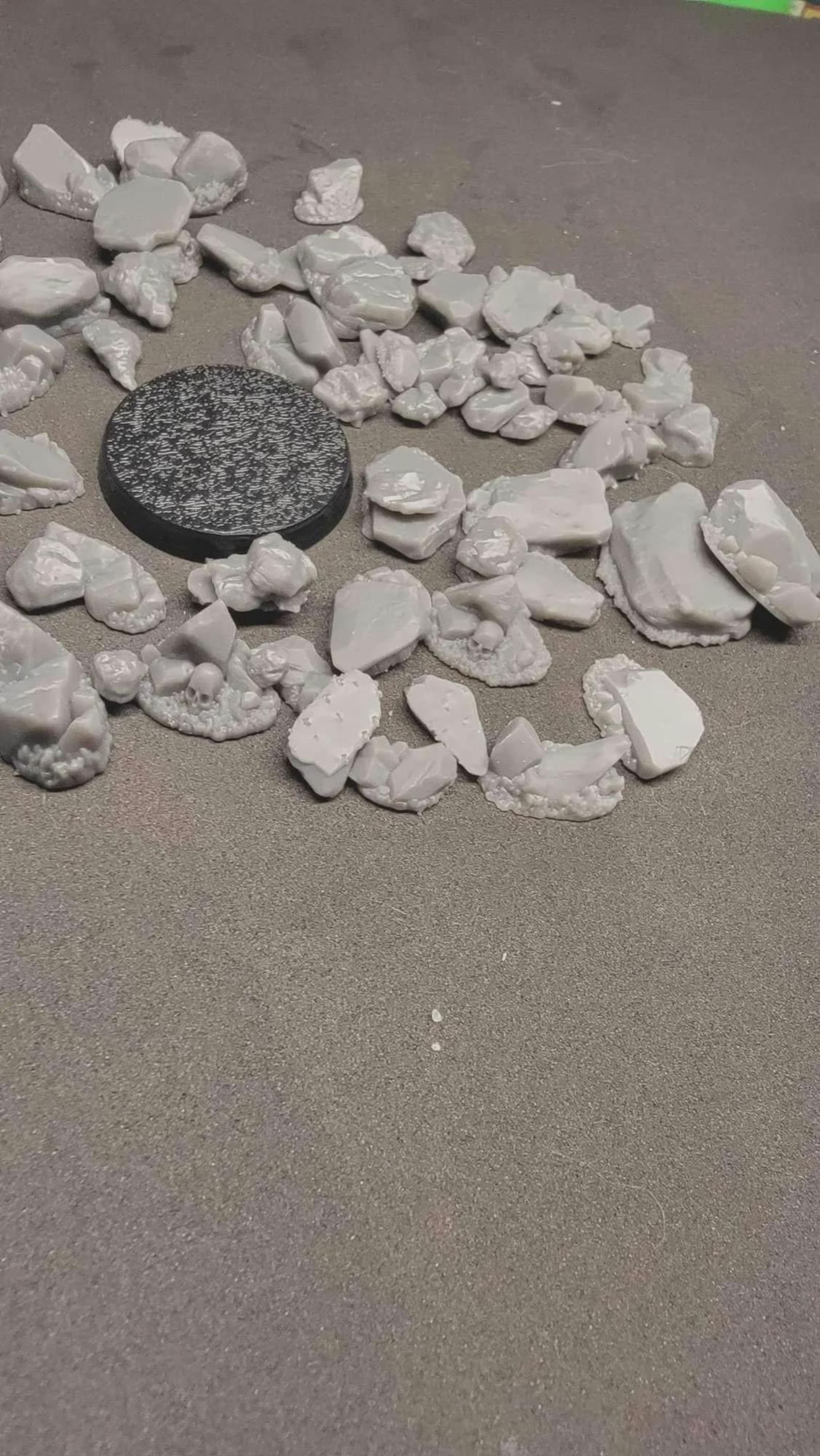 ROCKS & STONES - Bits - for Miniature Basing or Diorama - Etsy