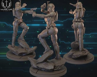 MANDO APPRENTICE - 1 model - Shatterpoint compatible - 40 mm scale Warblade