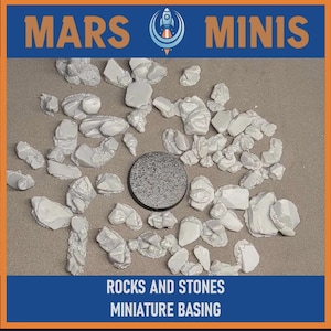 ROCKS & STONES - Bits - for Miniature Basing or Diorama