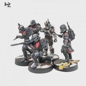 Bad Bunch #2  - Legion compatible - 32mm scale  Darkfire Designs