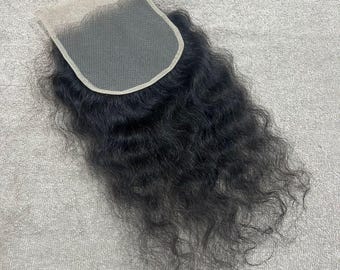 Curly HD Lace Human Hair Closure