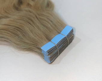 Blonde 613 Tape in Hair Extensions Human hair