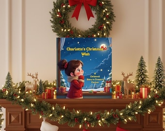 Personalisiertes Weihnachtsbuch: Individuelles Baby-Urlaubs-Andenken