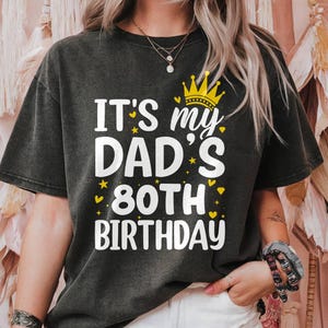 Vintage 80th Birthday Gift For Husband Dad Grandpa 80 Year Old Legend, Fathers Day Gift Idea Grandpa 80th Birthday Tshirt